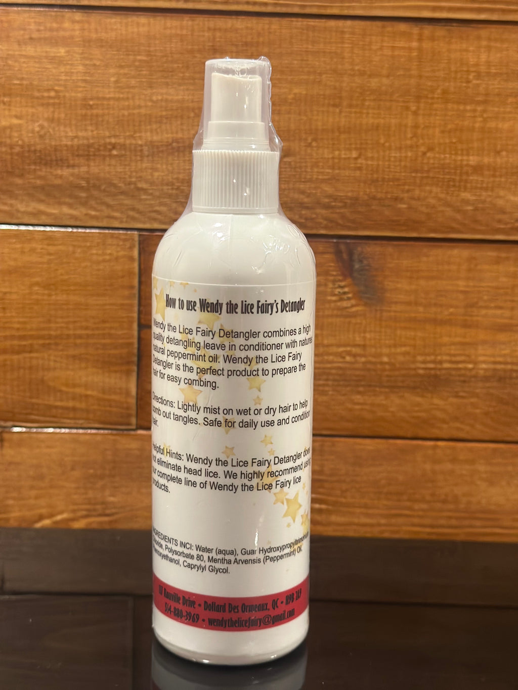 Peppermint Detangling Repellant Spray 8oz
