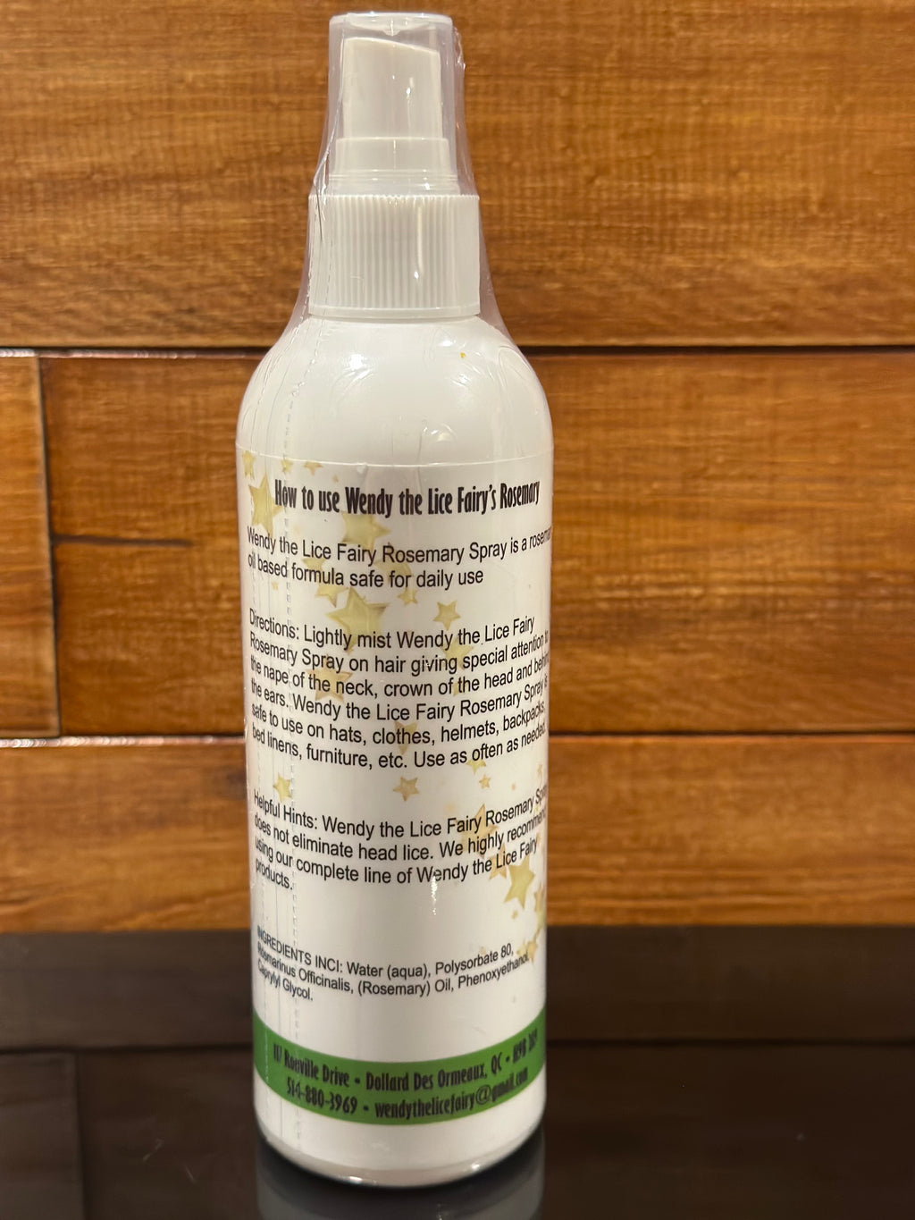 Wendy the Lice Fairy Prevention Spray 8oz
