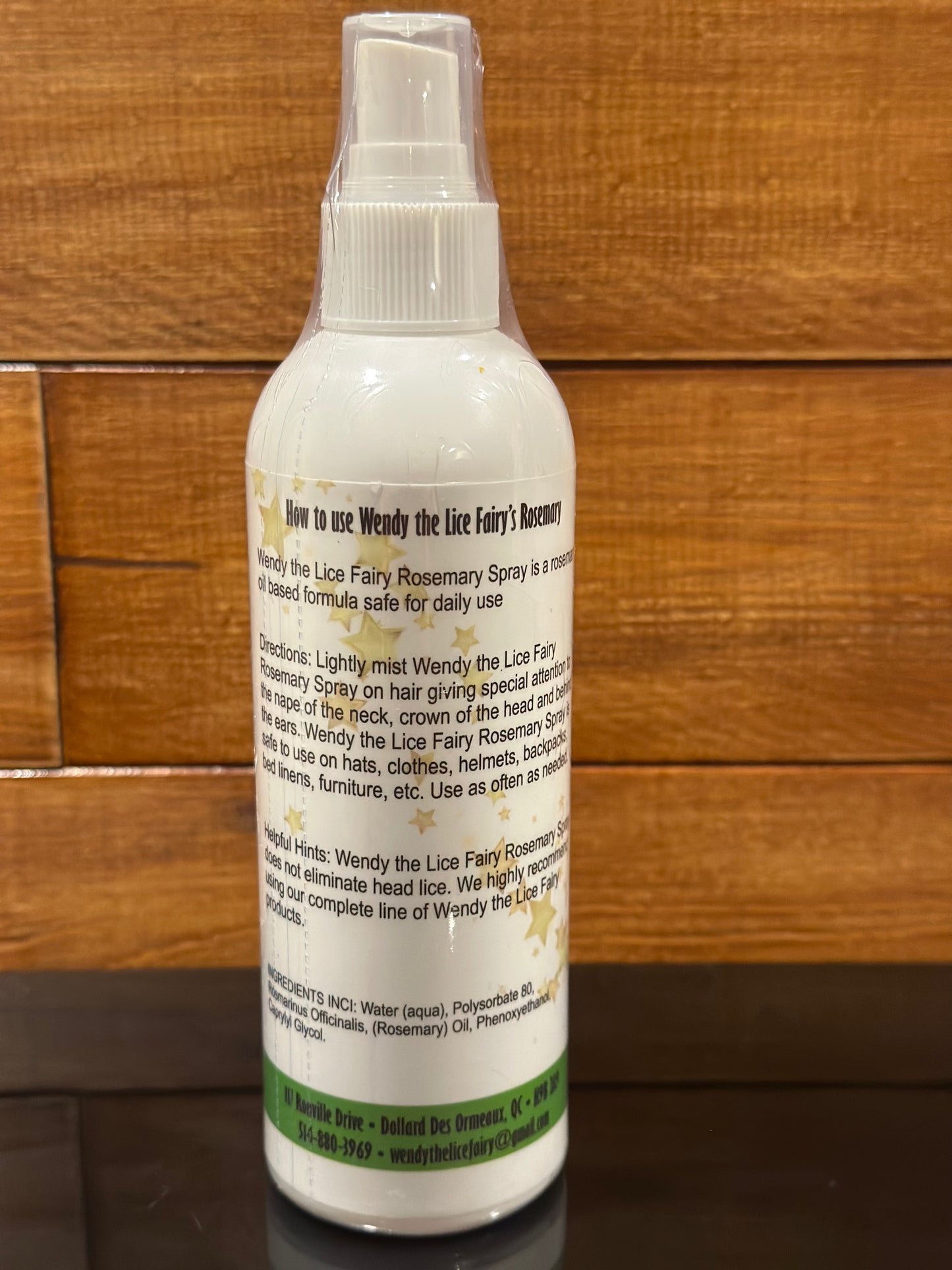 Wendy the Lice Fairy Mint Spray 8oz