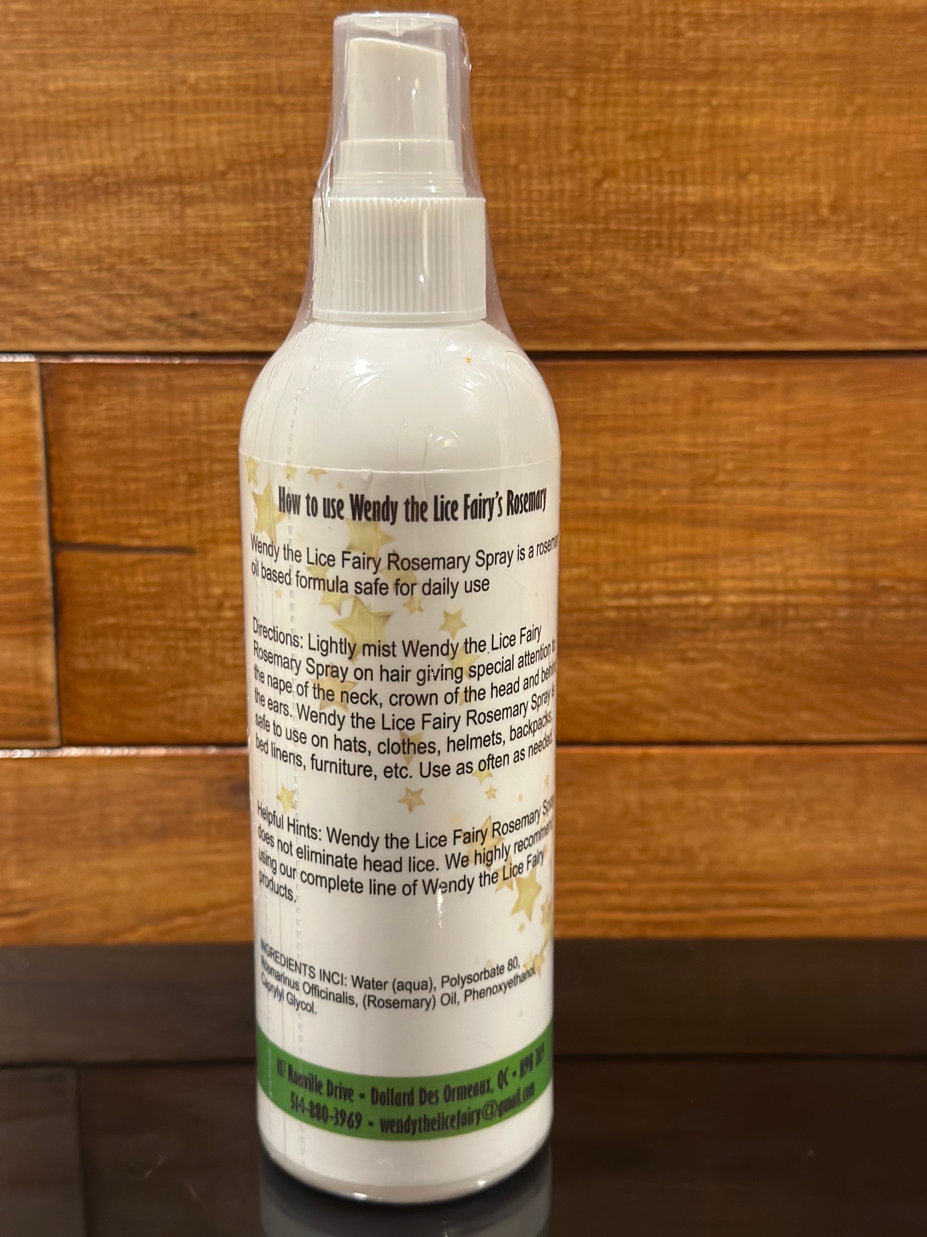 Wendy the Lice Fairy Prevention Spray 8oz